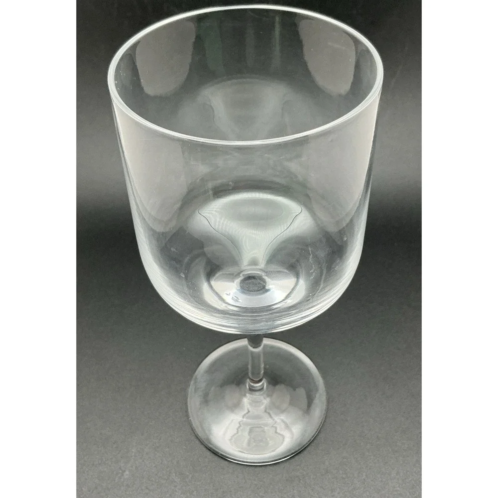 Vintage Bryce Brothers Hand-Blown Crystal White Wine Glasses Pre 1949 Mark Set 4